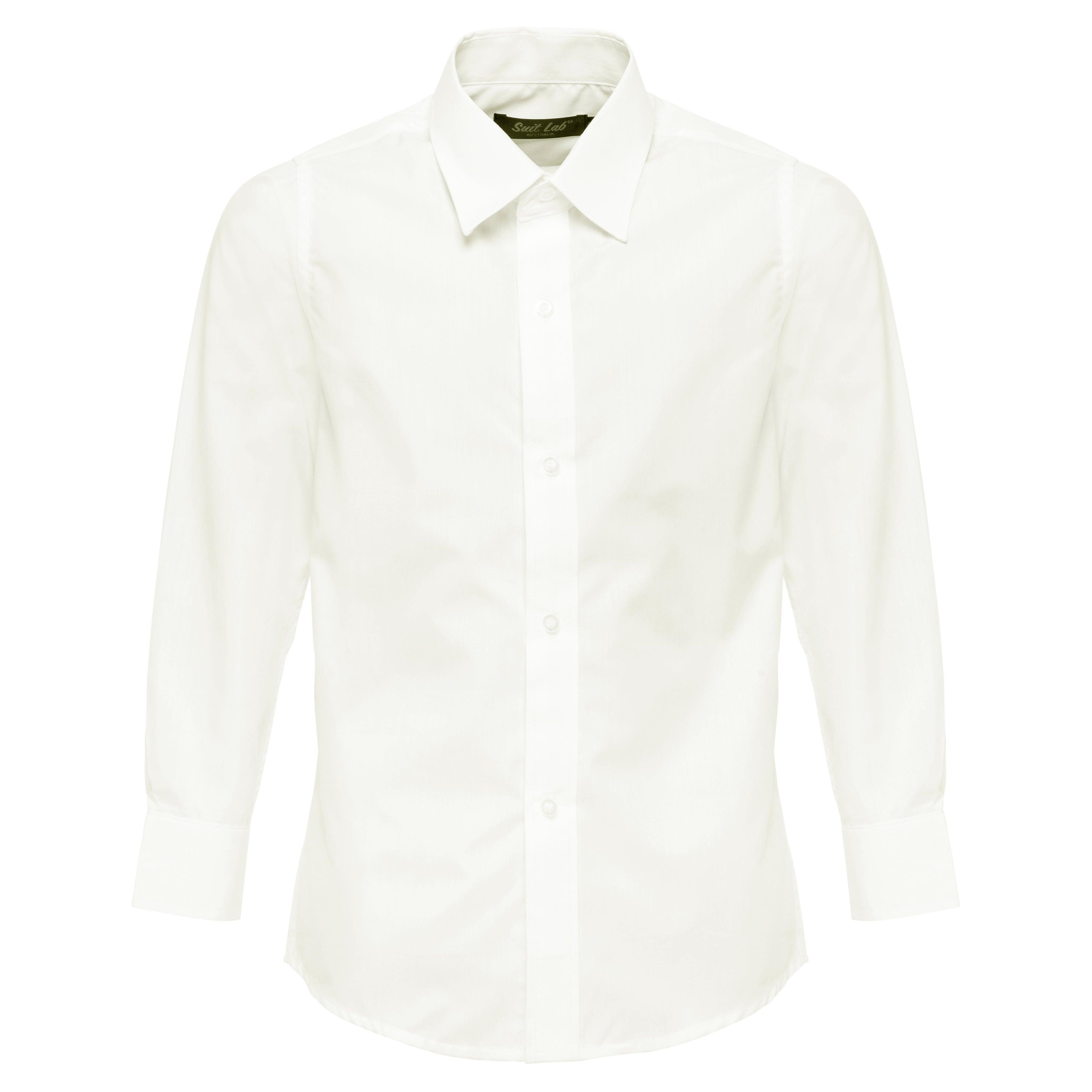 Boys white dress shirt best sale