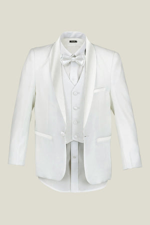 Boys Off White Tuxedo