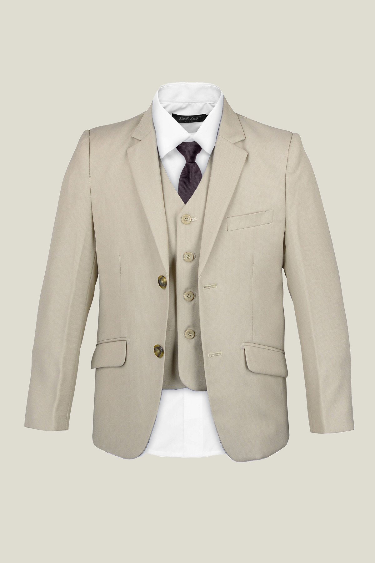 Boys tan suit sale