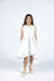 Amara Hi - Low Gown - White